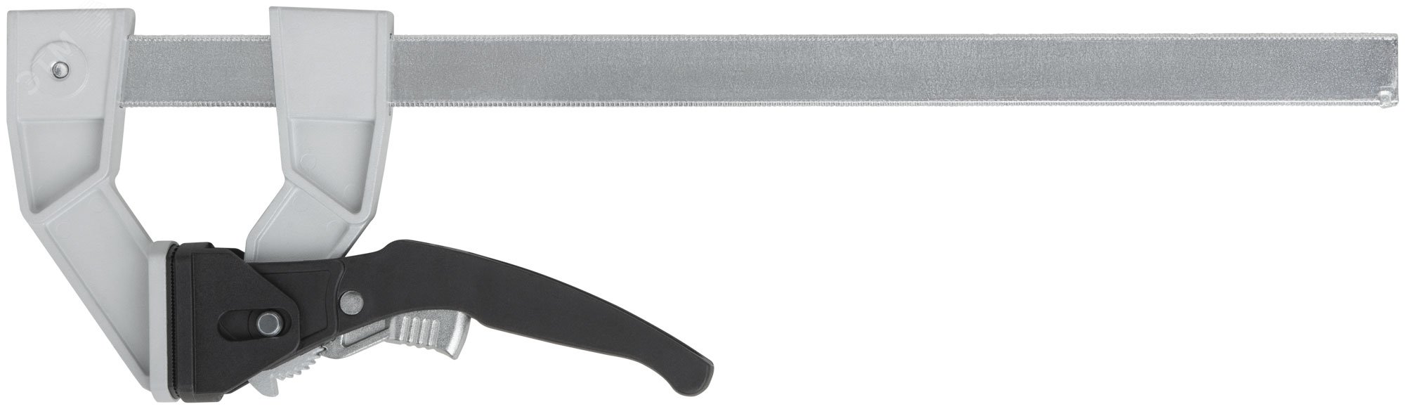 Изображение товара Струбцина рычажная быстрозажимная 200 кг металлический корпус 90 х 300 мм Профи