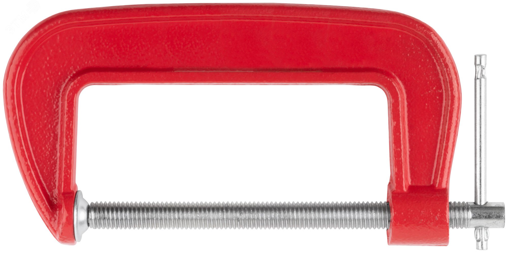 Изображение товара Струбцина типа G 125 мм для плотного фиксации деталей инструментальная сталь