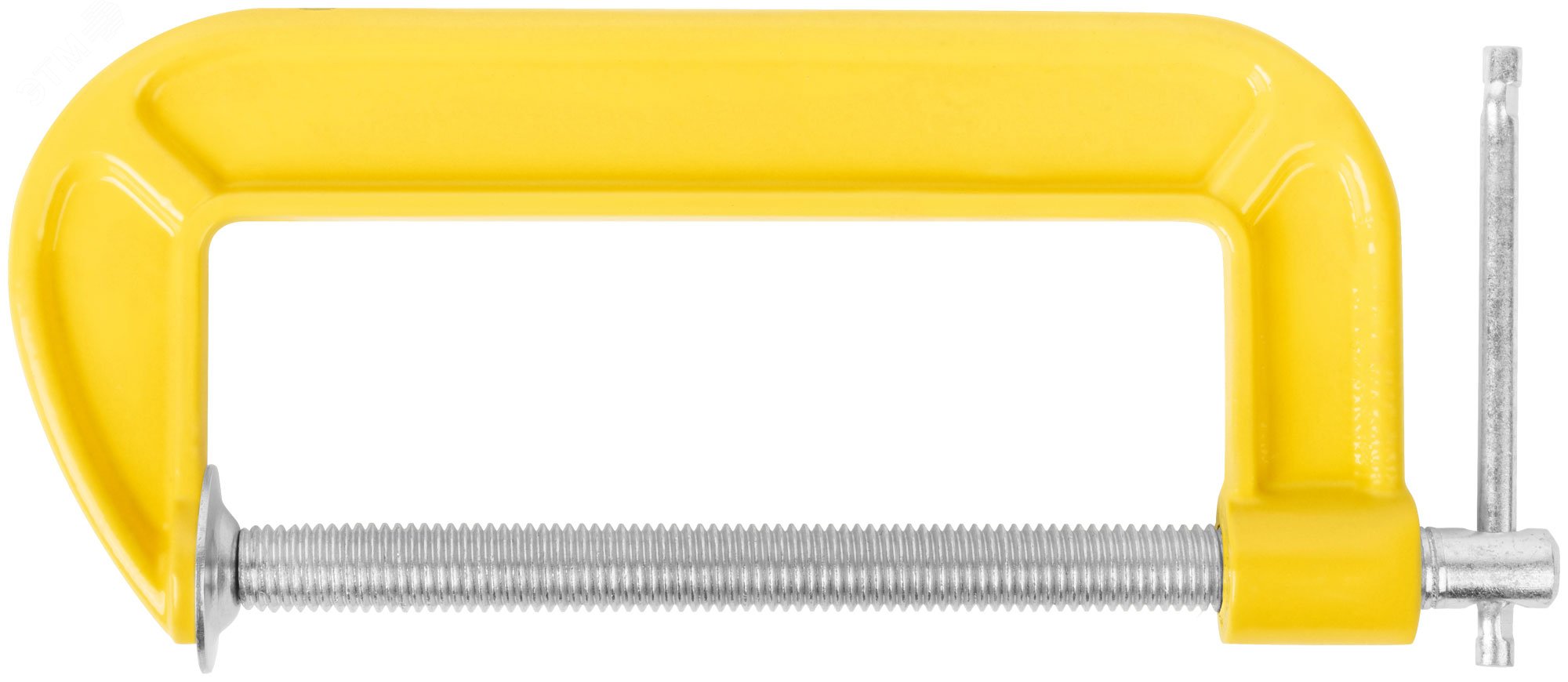 Изображение товара Струбцина тип G 150 мм 6 дюймов для слесарных работ прочная и надежная