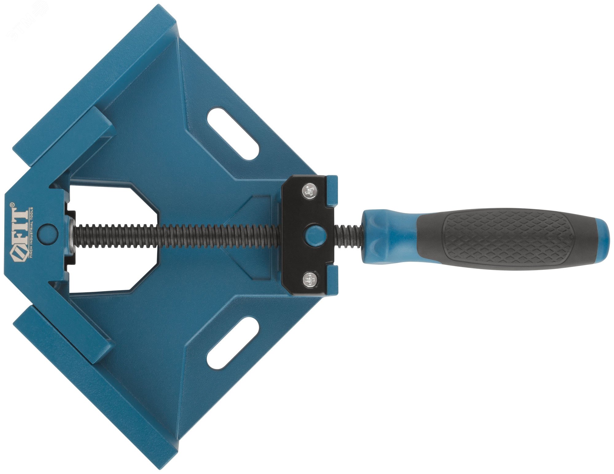 Изображение товара Угловая усиленная струбцина Профи 70 мм для фиксации изделий под углом