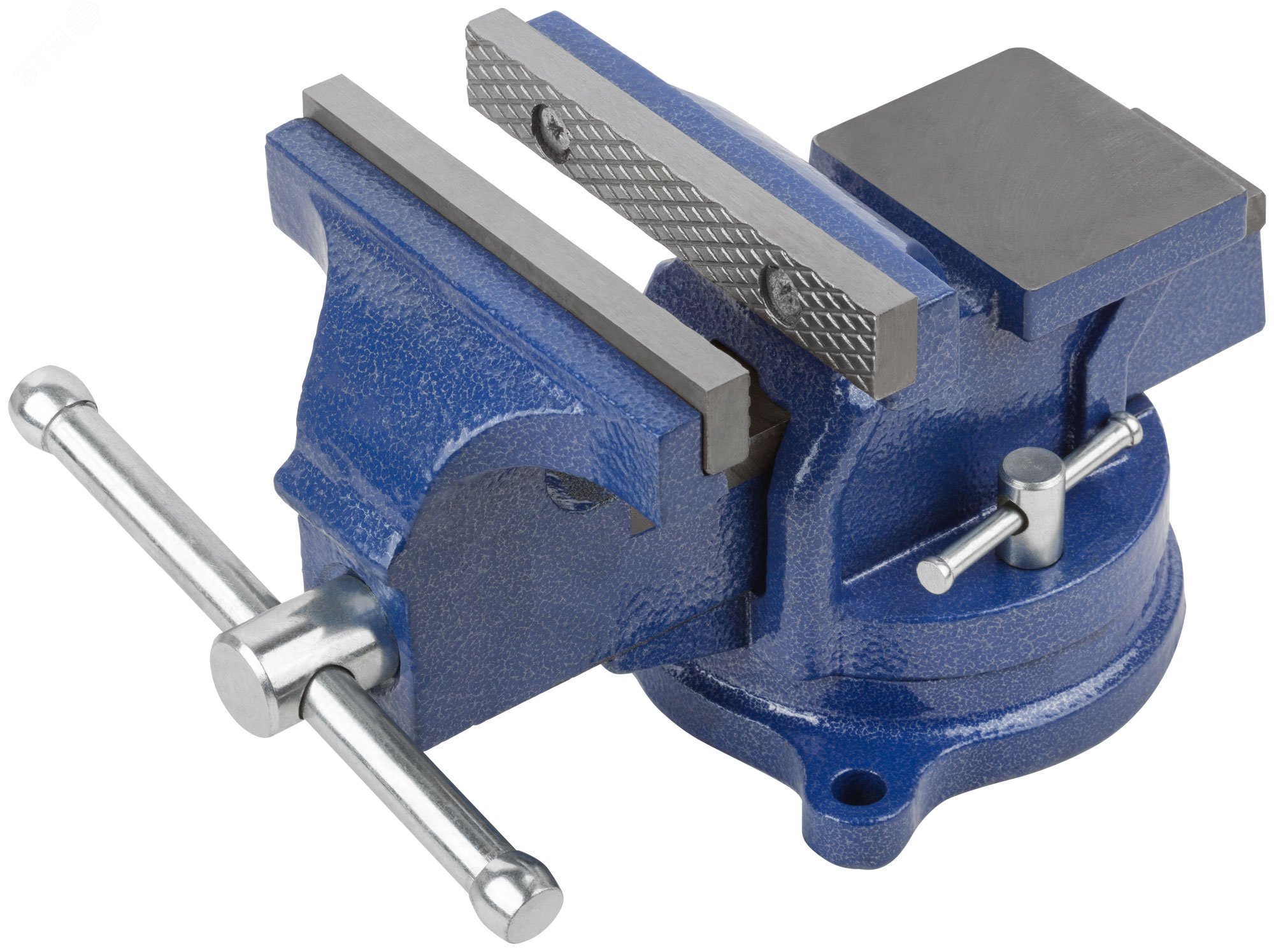 Изображение товара Поворотные станочные тиски 125 мм из чугуна FIT