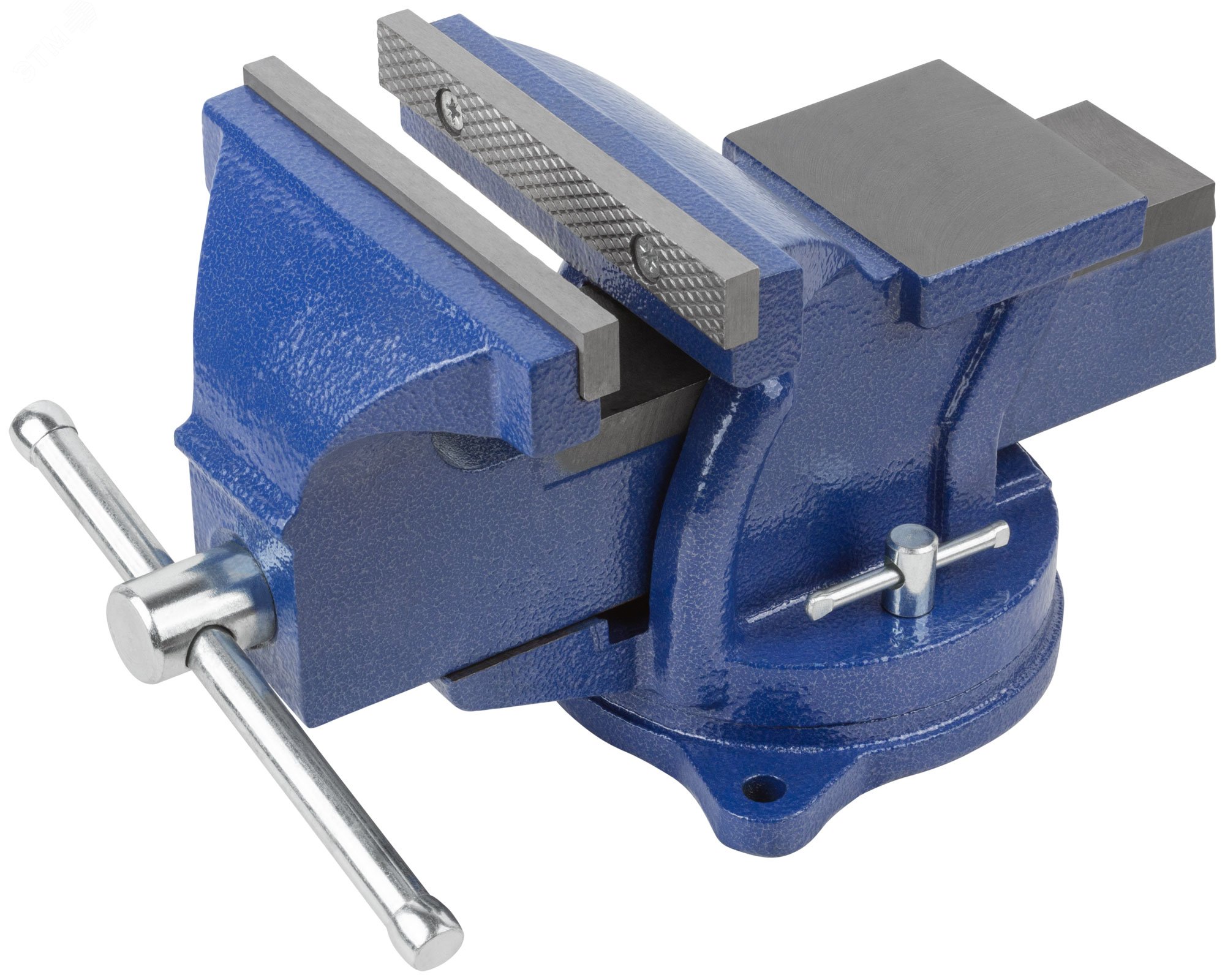 Изображение товара Поворотные станочные тиски 150 мм из чугуна для обработки металлов