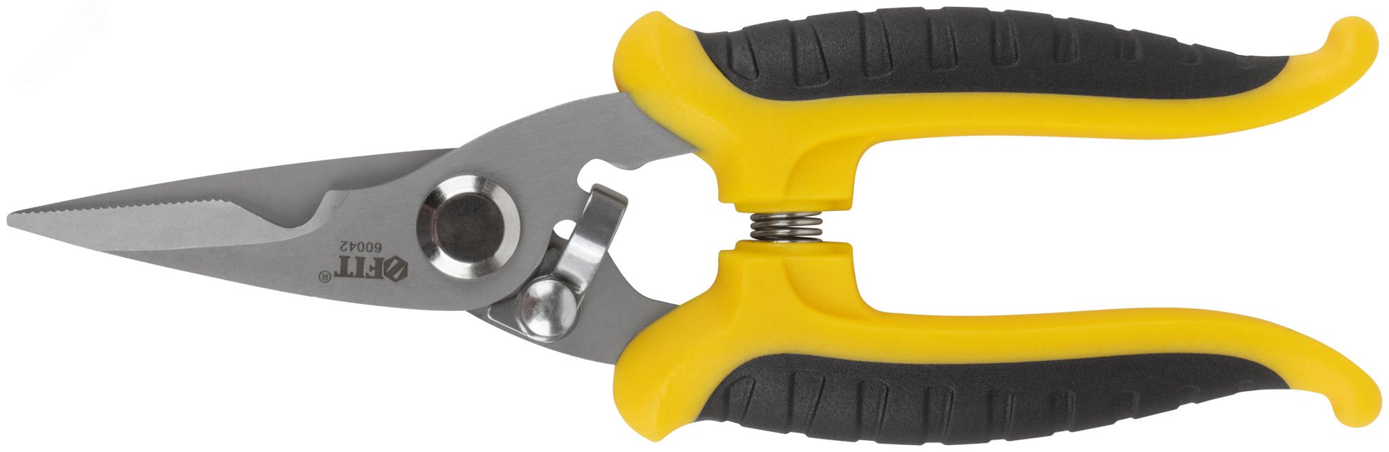 Изображение товара Ножницы электрика Профи 180 мм - для резки проводов кабелей и металлов Изображение товара Ножницы электрика Профи 180 мм - для резки проводов кабелей и металлов