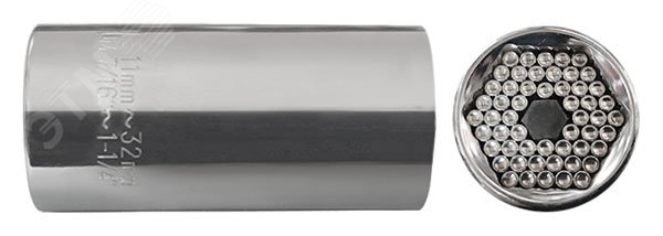 Изображение товара Головка торцевая универсальная CrV 1/2 11-32 мм для автомастерских и ремонта