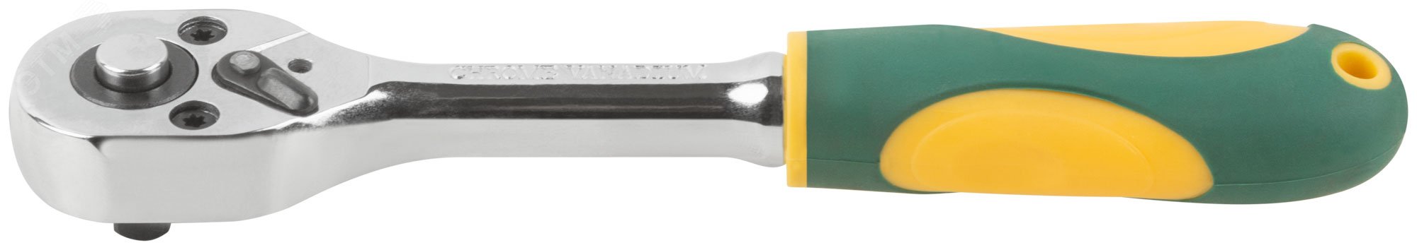 Изображение товара Вороток трещотка CrV механизм пластиковая ручка 1/4'' 24 зубца FIT