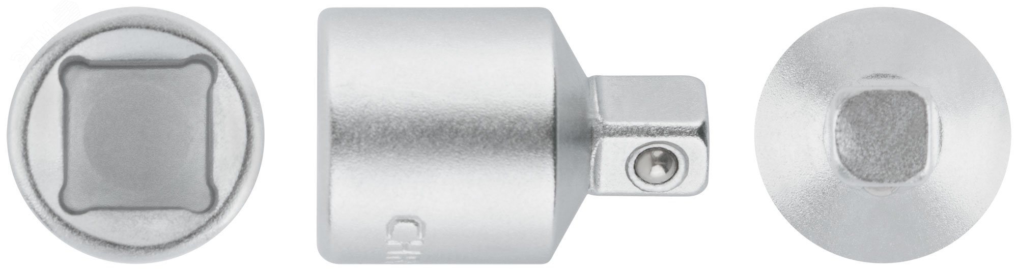 Изображение товара Переходник для воротка CrV 1/4'' - 3/8'' (шт) FIT