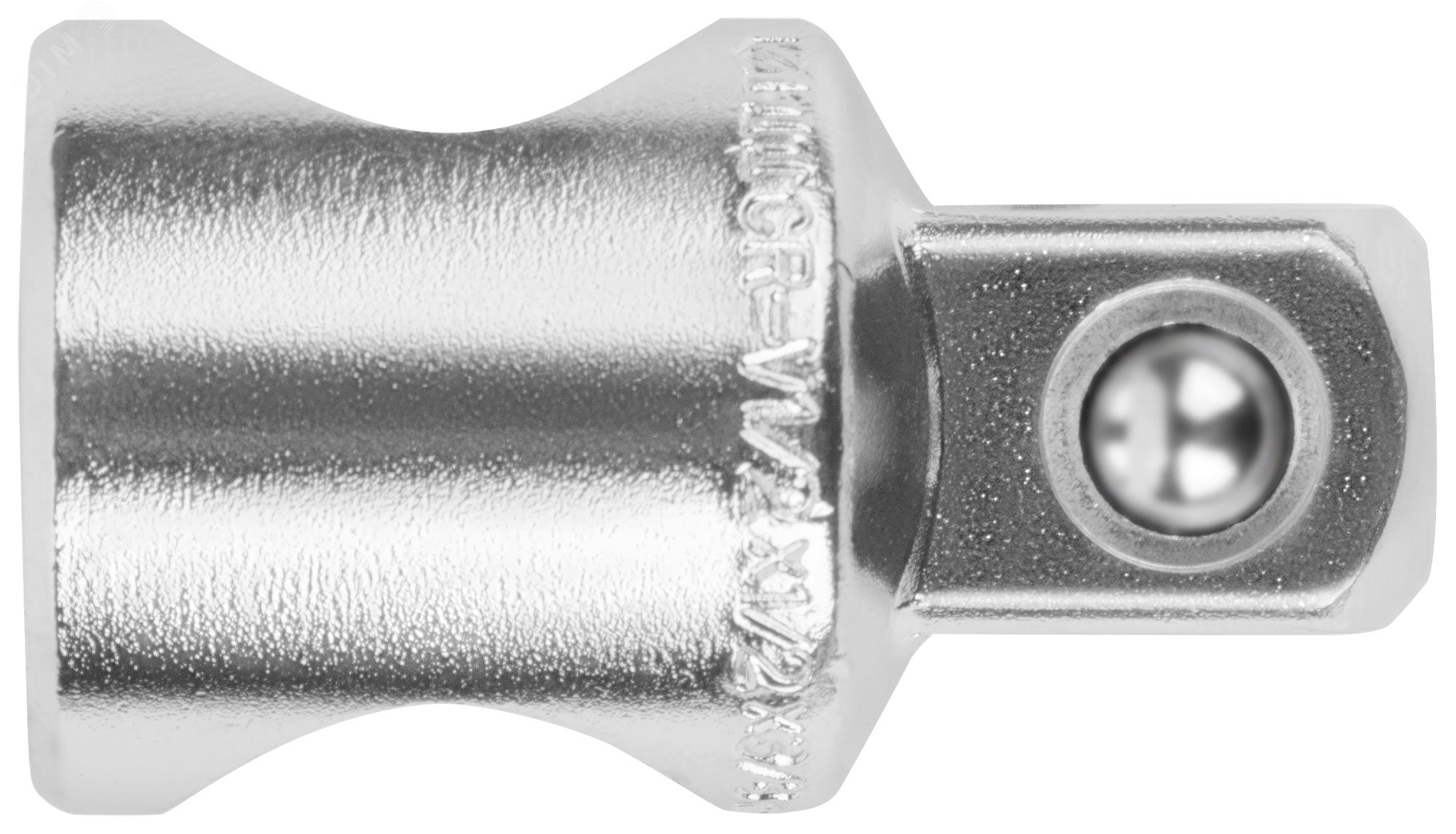 Изображение товара Переходник для воротка CrV 3- направленный 1/2''- 3/8''-1/2'' - универсальный инструмент