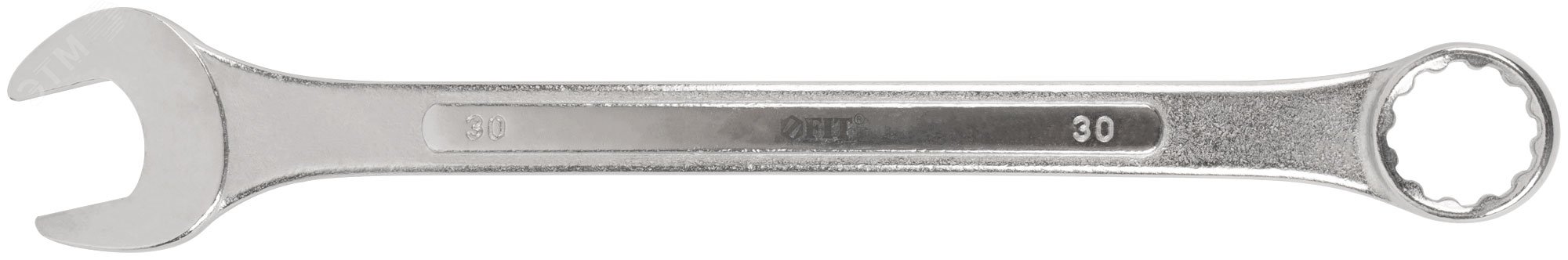 Изображение товара Ключ комбинированный усиленный Модерн 30 мм FIT надежный инструмент для крепежа