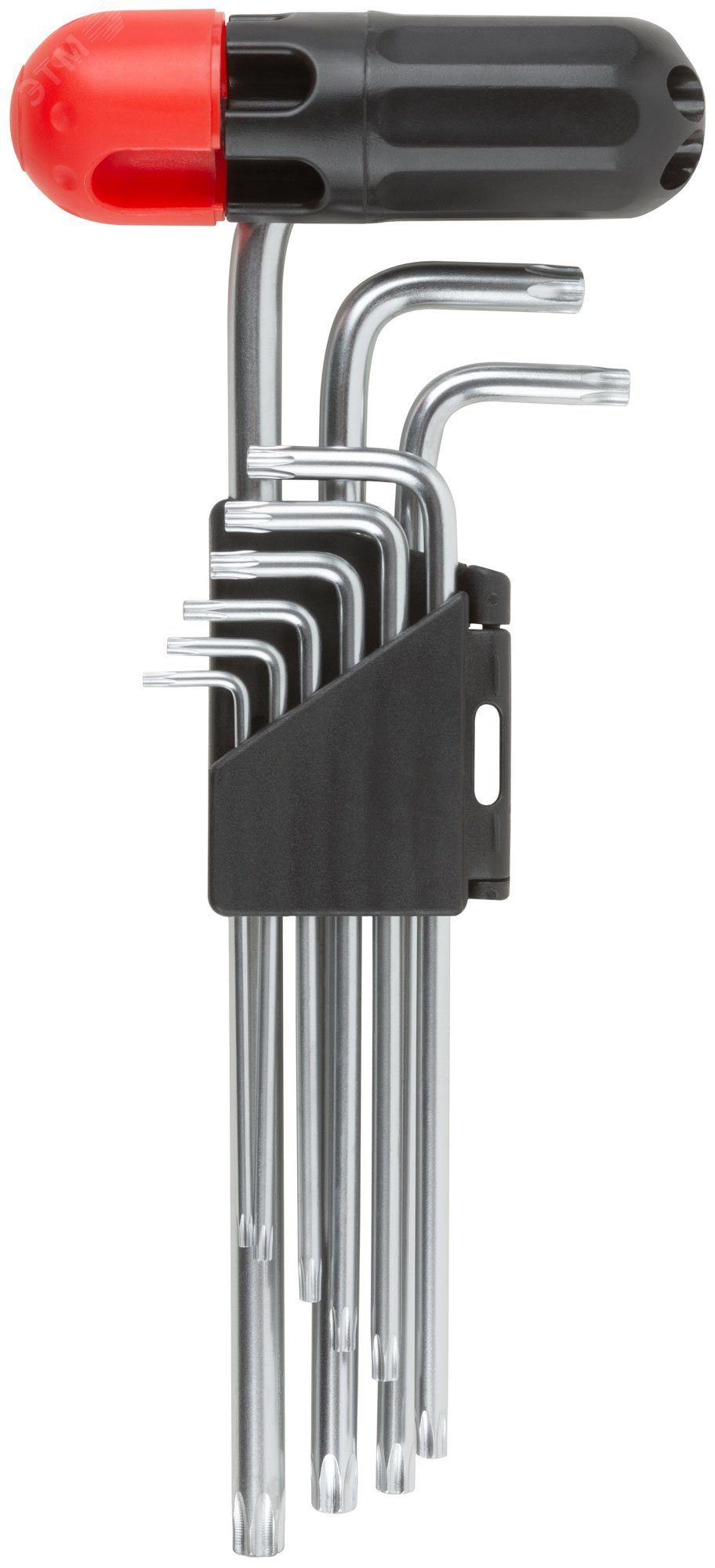 Изображение товара Набор ключей TORX FIT IT 9 шт имбусовые из хром-ванадиевой стали длительные для ремонта