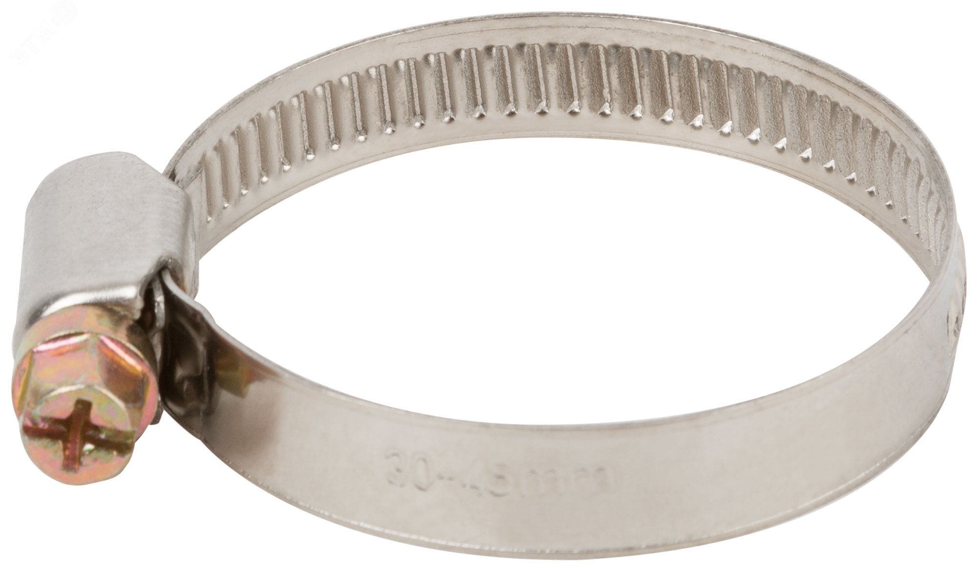 Изображение товара Хомут обжимной (нержавеющая сталь) 30-45 мм (шт)