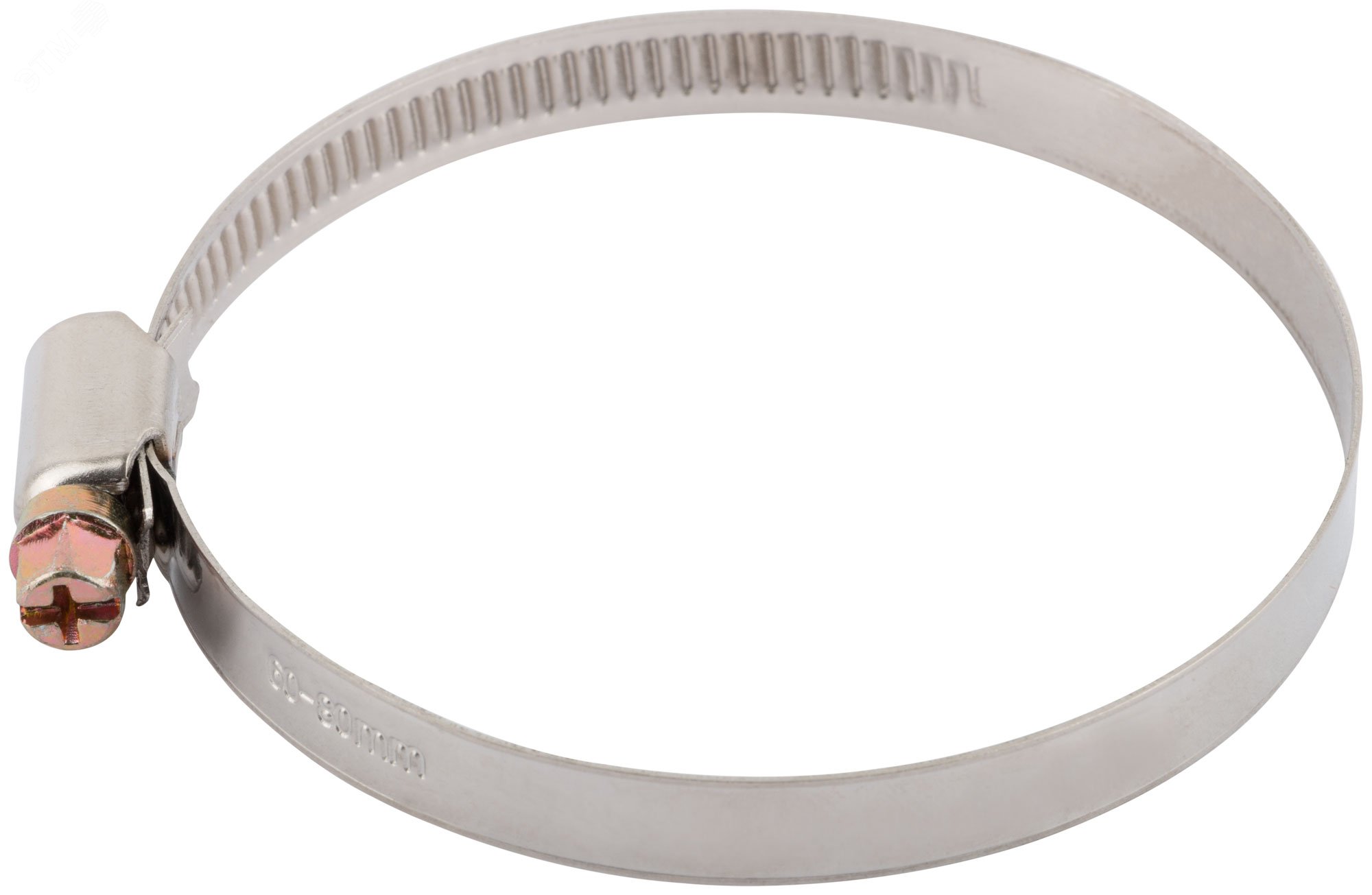 Изображение товара Хомут обжимной (нержавеющая сталь) 60-80 мм (шт)