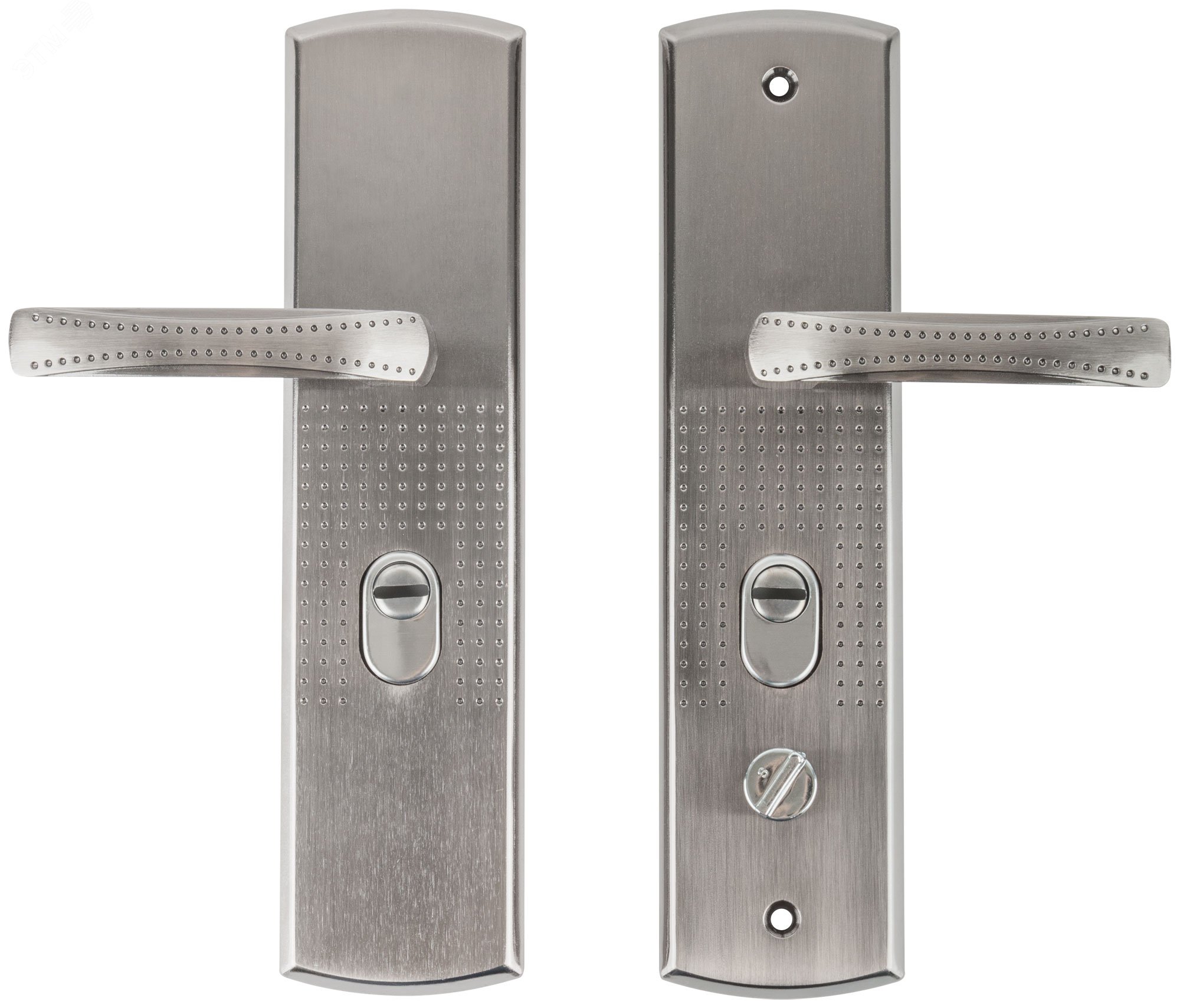 Изображение товара Комплект ручек для китайских дверей ''Аллюр'' РН-А222 левый сталь стильное решение