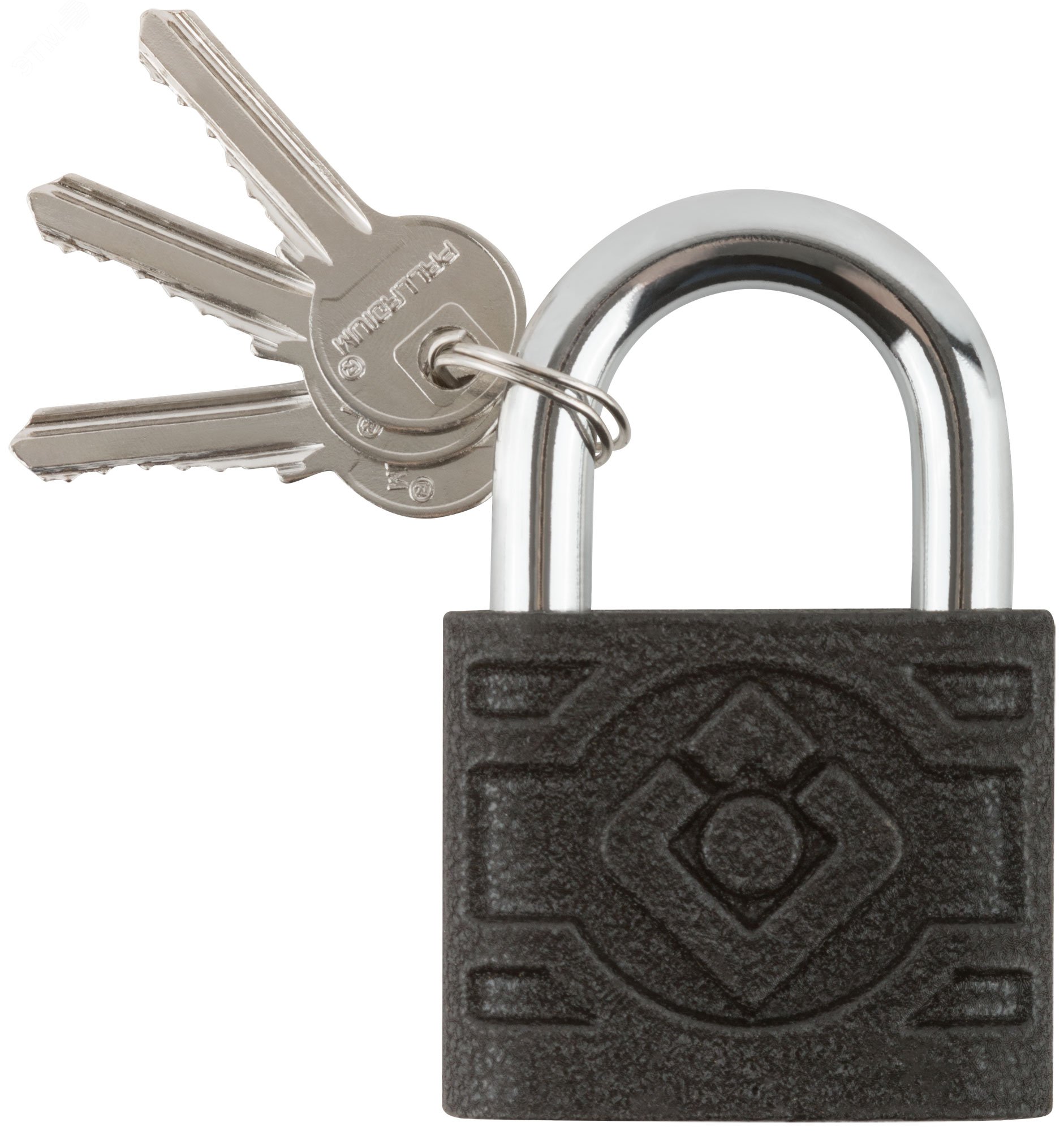 Изображение товара Надежный навесной замок FIT 305F из чугуна с дисковым механизмом