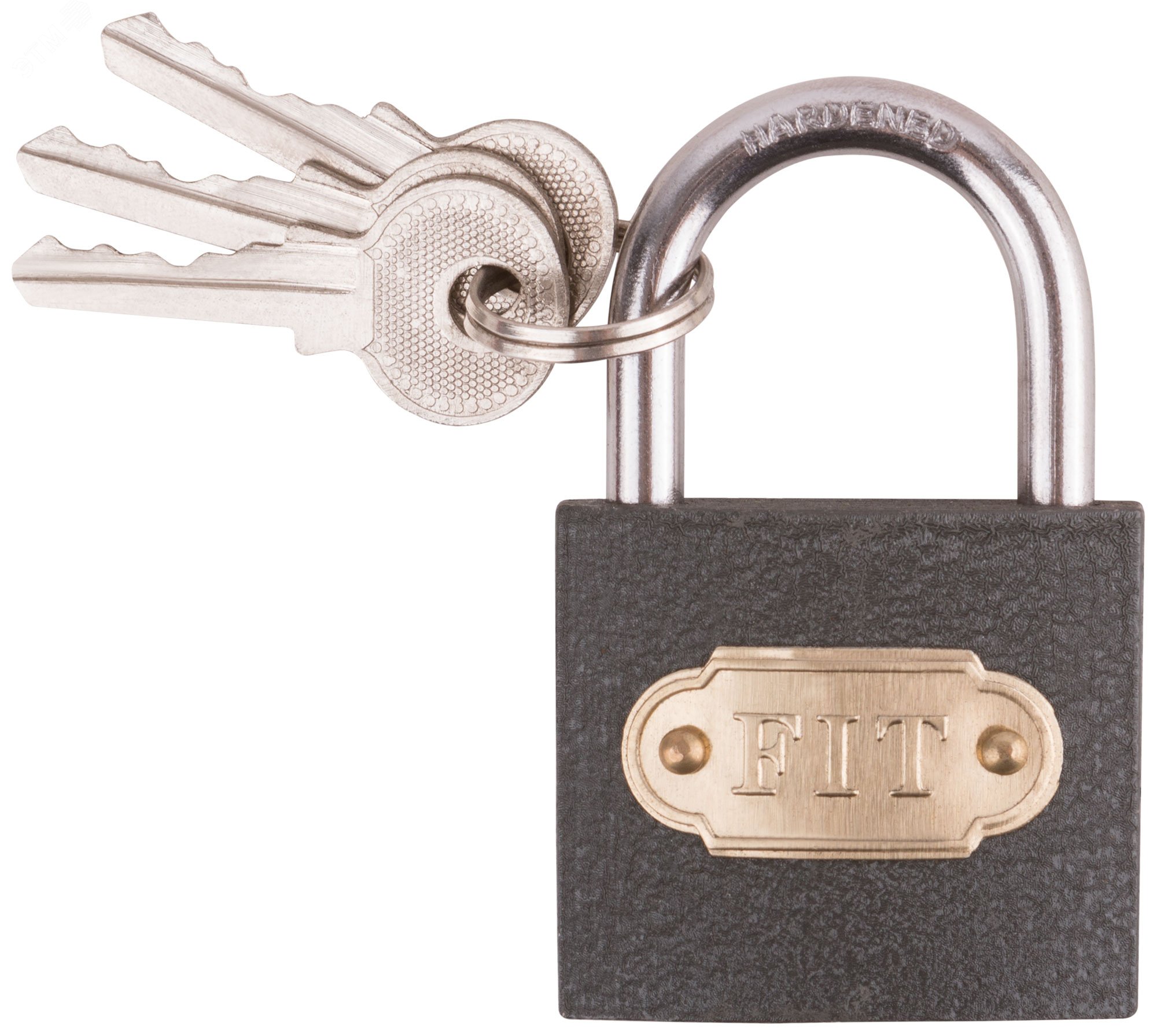 Изображение товара Замок навесной железный 38 мм с автоматическим запиранием от FIT