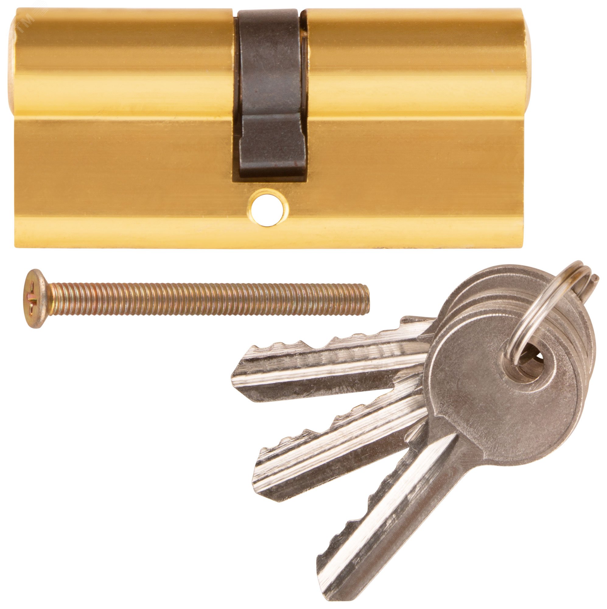 Изображение товара Цилиндровый механизм FIT 70 мм ключ-ключ латунь