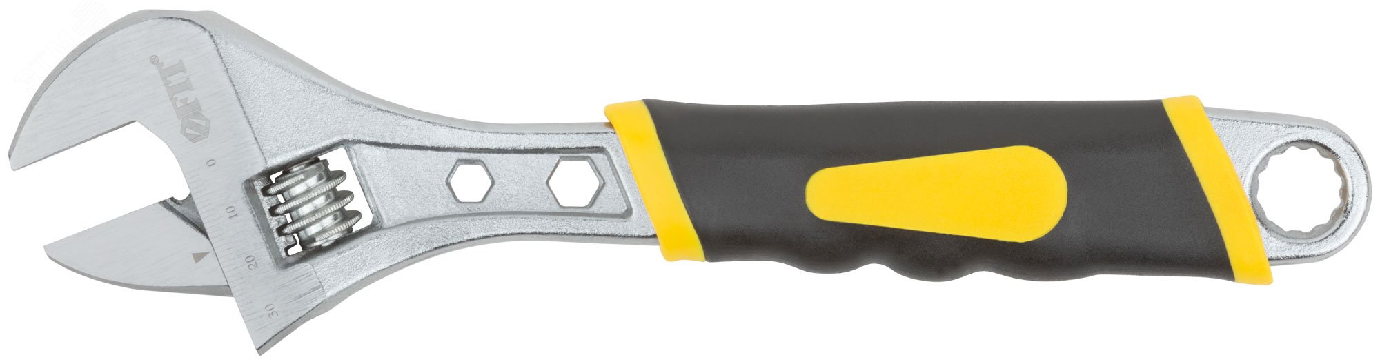 Изображение товара Ключ разводной Старт FIT IT с ПВХ накладкой 250 мм Изображение товара Ключ разводной Старт FIT IT с ПВХ накладкой 250 мм