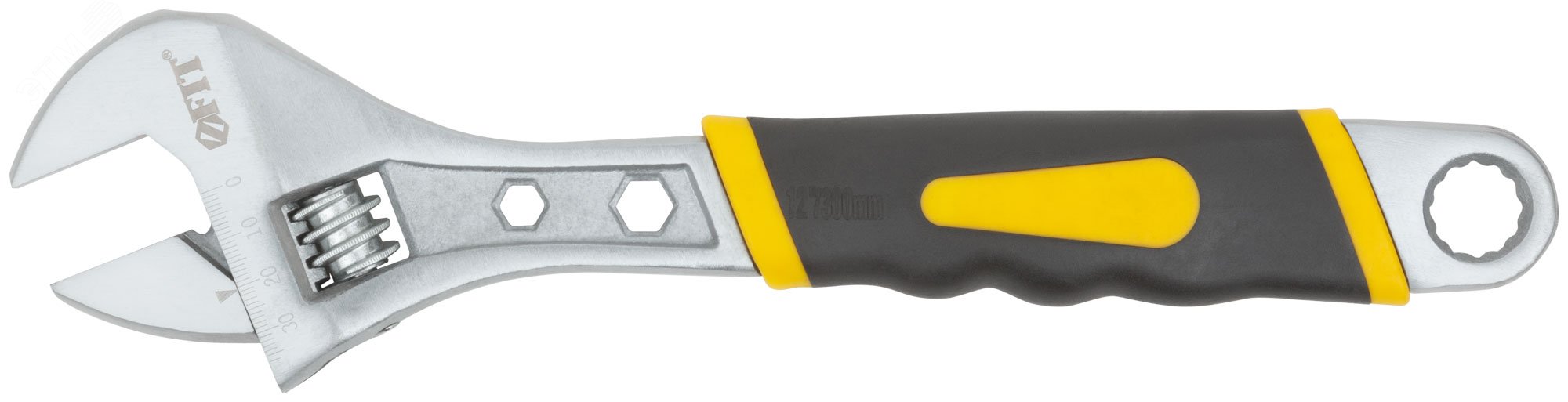 Изображение товара Ключ разводной Старт FIT IT с ПВХ-накладкой 290 мм универсальный инструмент Изображение товара Ключ разводной Старт FIT IT с ПВХ-накладкой 290 мм универсальный инструмент