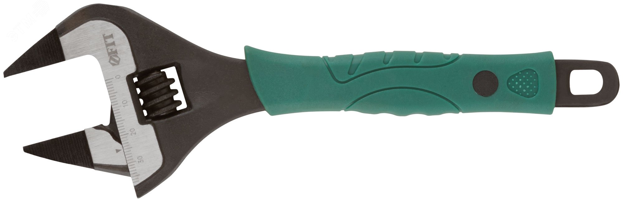 Изображение товара Ключ разводной Карат FIT HQ 200 мм хром-ванадиевая сталь с узкими губками