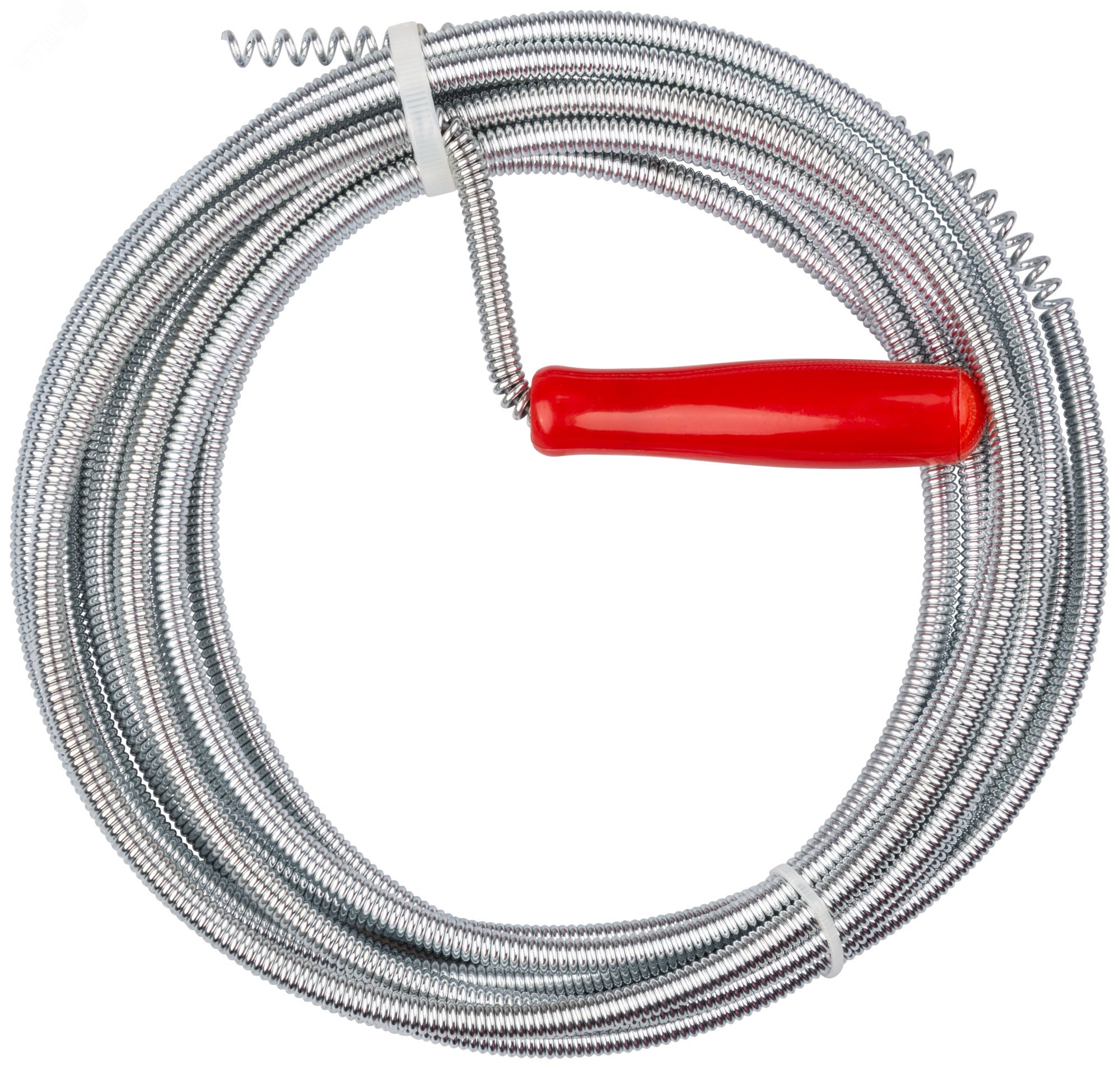 Изображение товара Трос сантехнический для чистки труб 5 м X 6,0 мм, прочный и гибкий инструмент