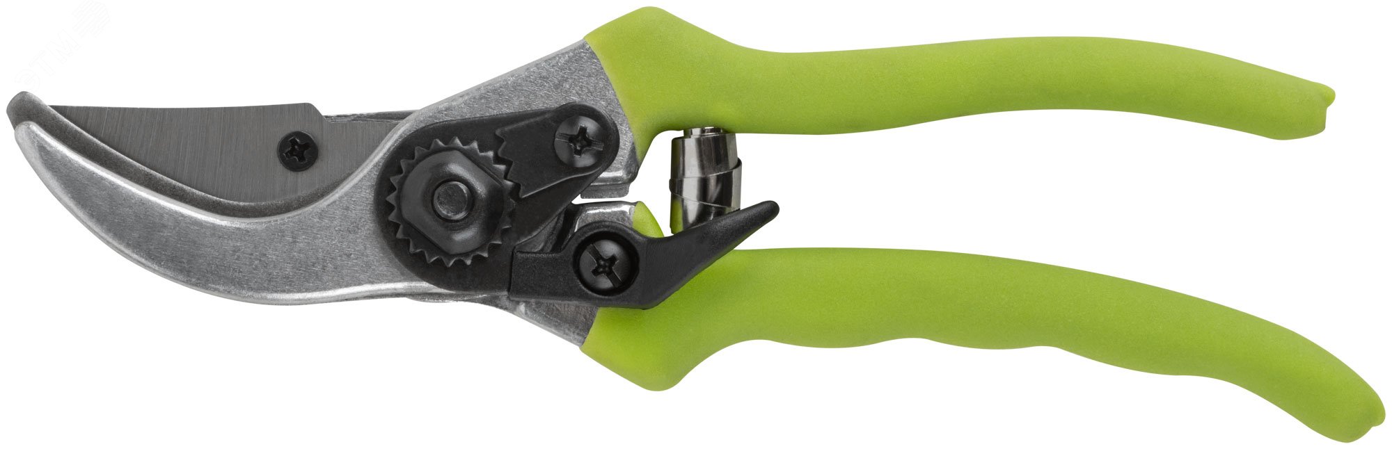 Изображение товара Садовый секатор FIT 77083 205 мм с ПВХ-рукоятками и нержавеющим лезвием