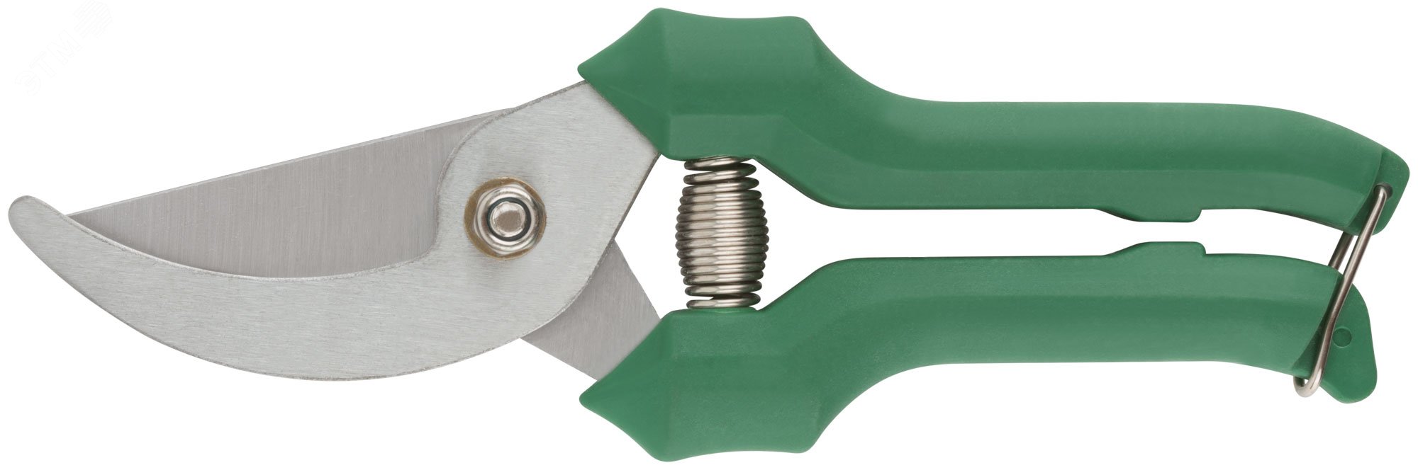 Изображение товара Секатор, режущие кромки внахлест, лезвия нерж.сталь, пластиковые ручки, 205 мм (шт)