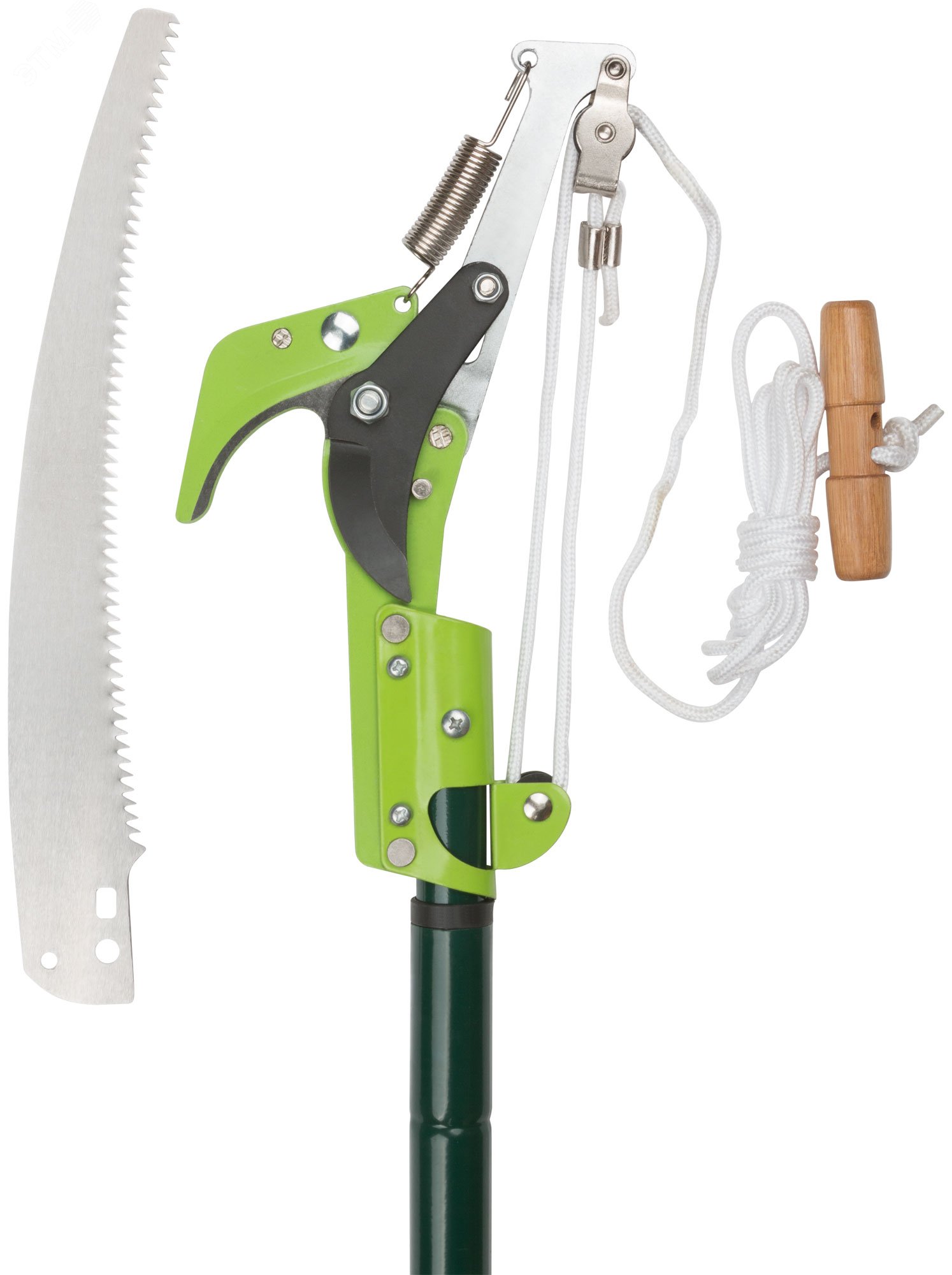 Изображение товара Сучкорез штанговый телескопический 330 мм и пила 1200-2400 мм из стали FIT