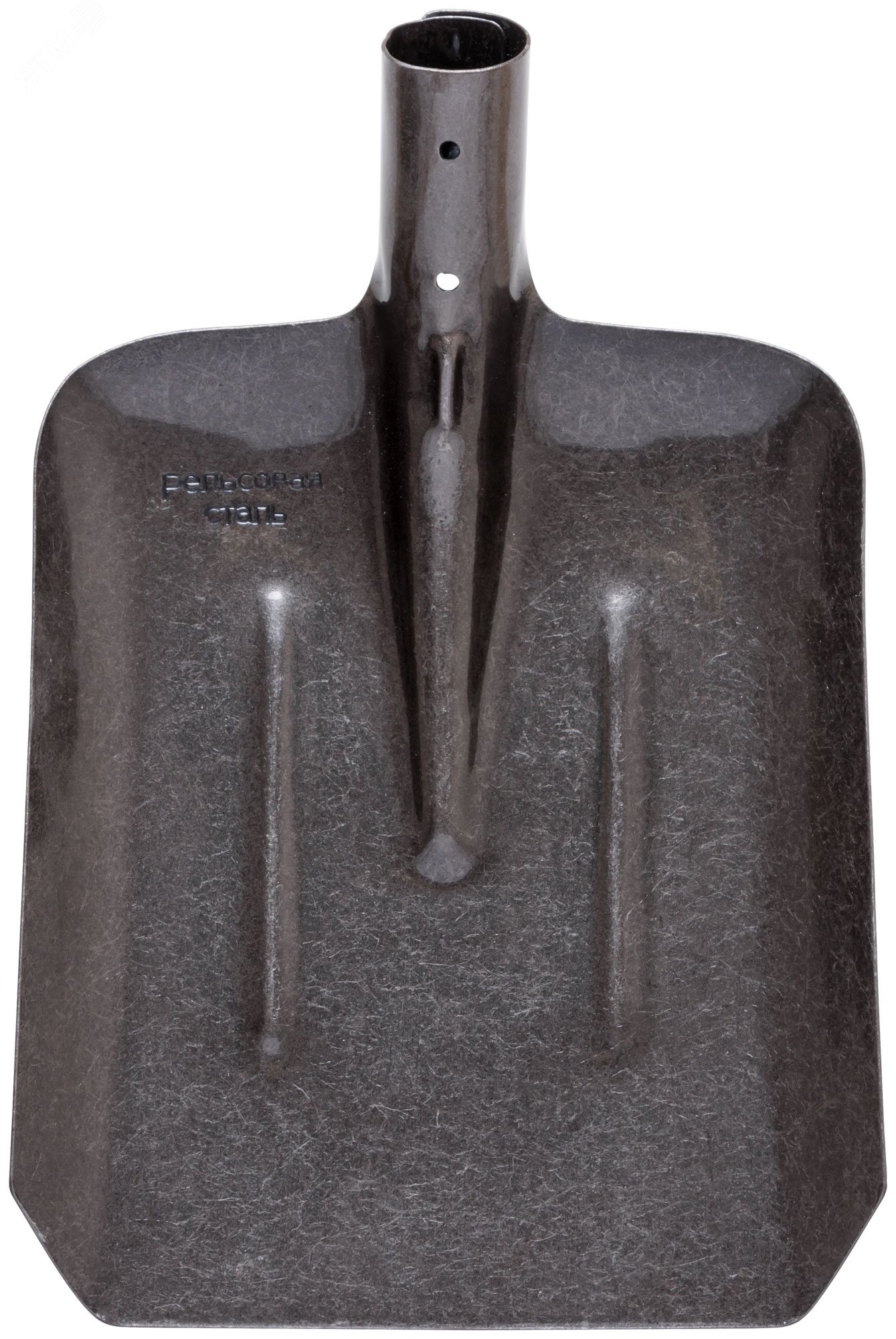 Изображение товара Лопата совковая без черенка, ''рельсовая сталь'' 235х350 мм (шт)