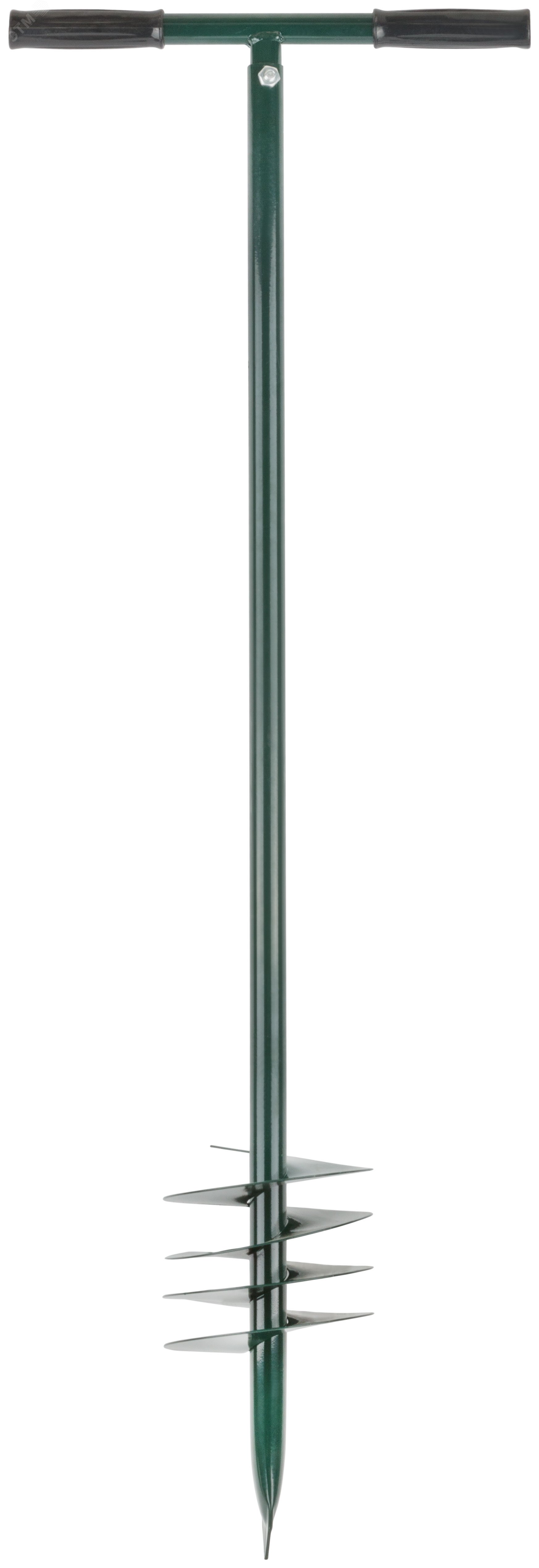 Изображение товара Бур садовый шнековый 1100x150 мм из стали для ручного бурения грунта