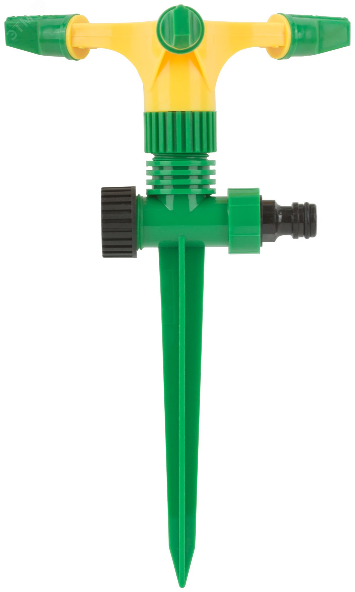 Изображение товара Распылитель вращающийся пластиковый на пике 3 сопла 30 м2 FIT