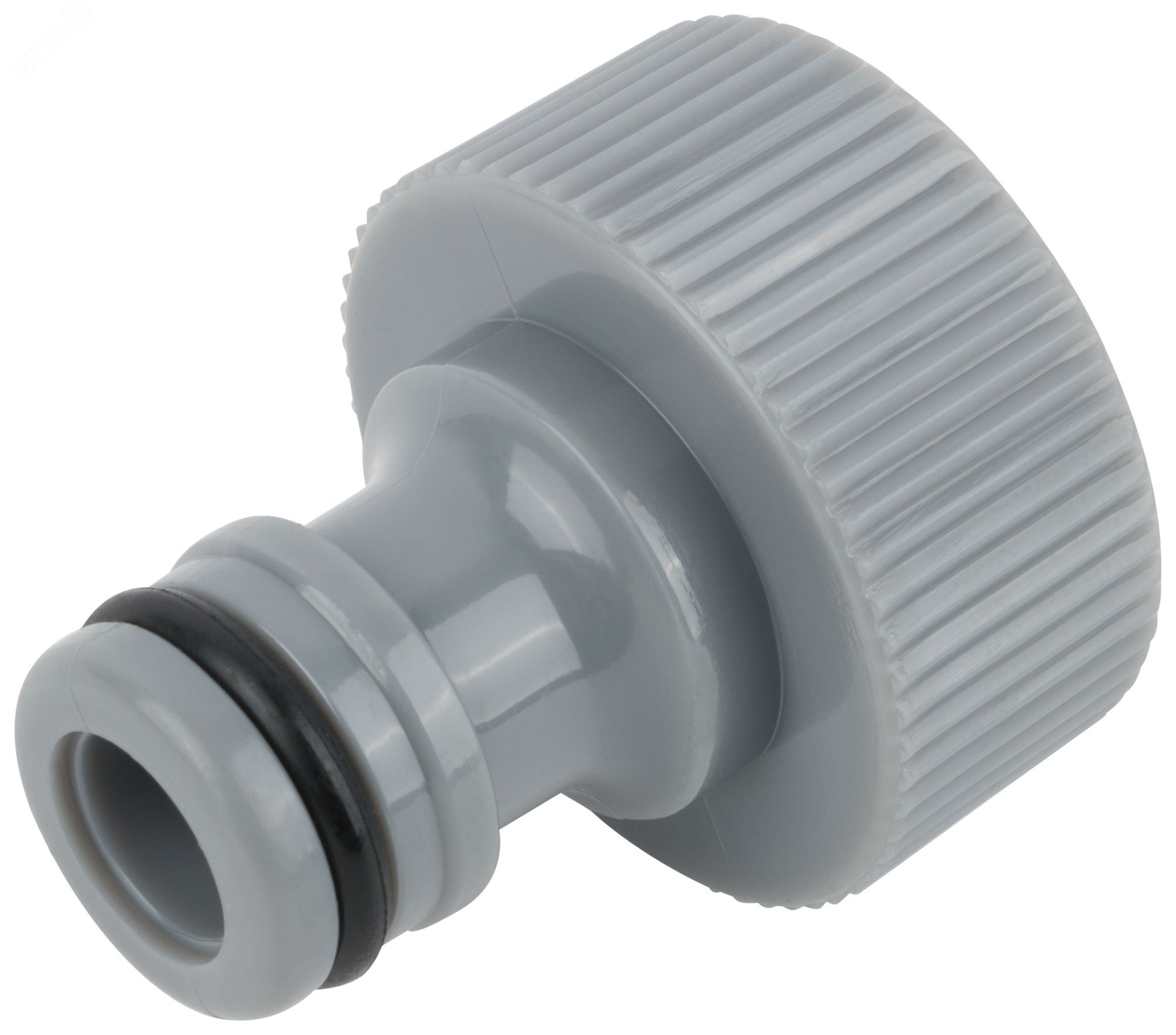 Изображение товара Внешний пластиковый адаптер 3/4 для труб и кранов 130 мм серый
