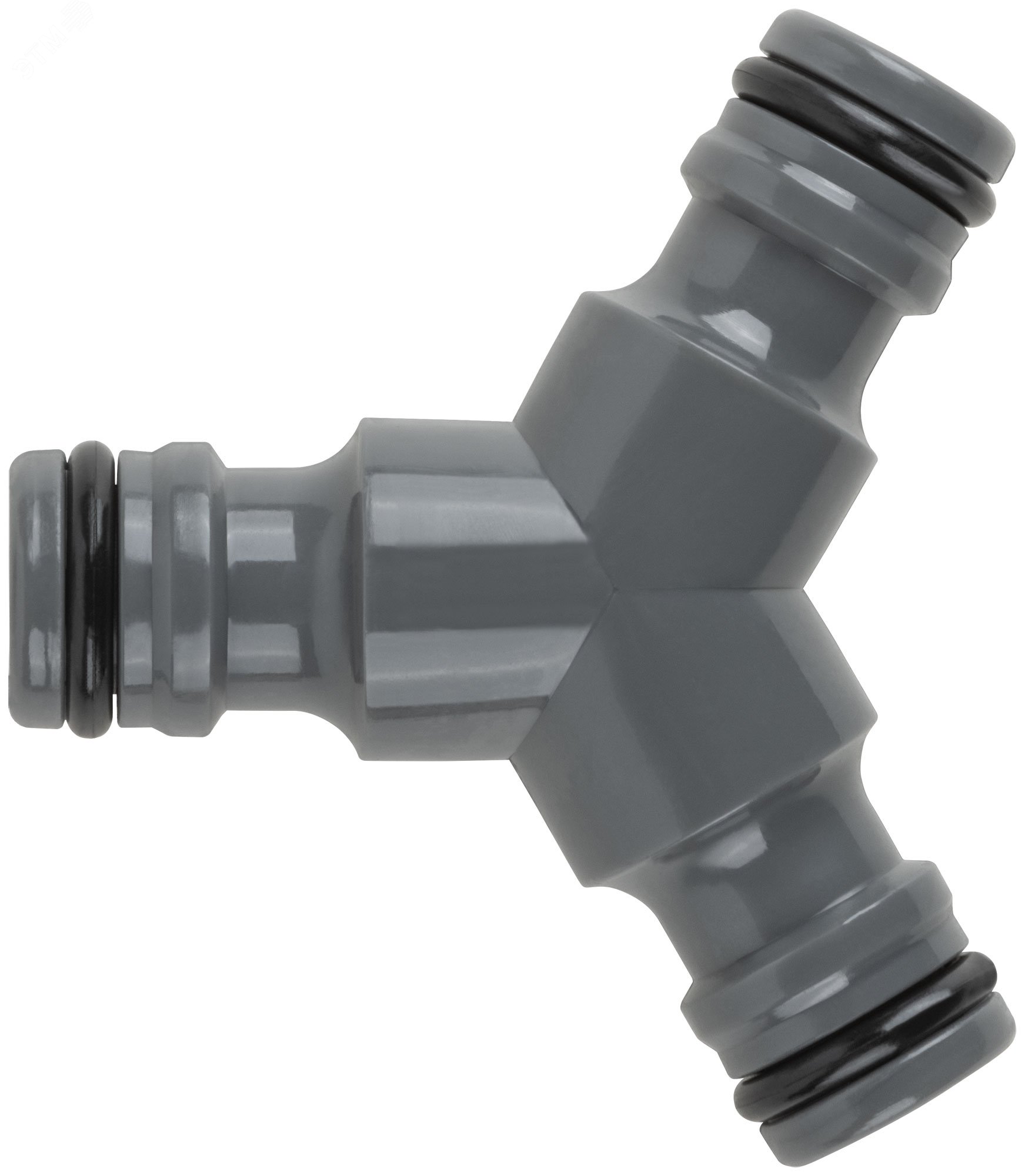 Изображение товара Пластиковый тройник 1/2 дюйма ABS для шлангов быстрый монтаж