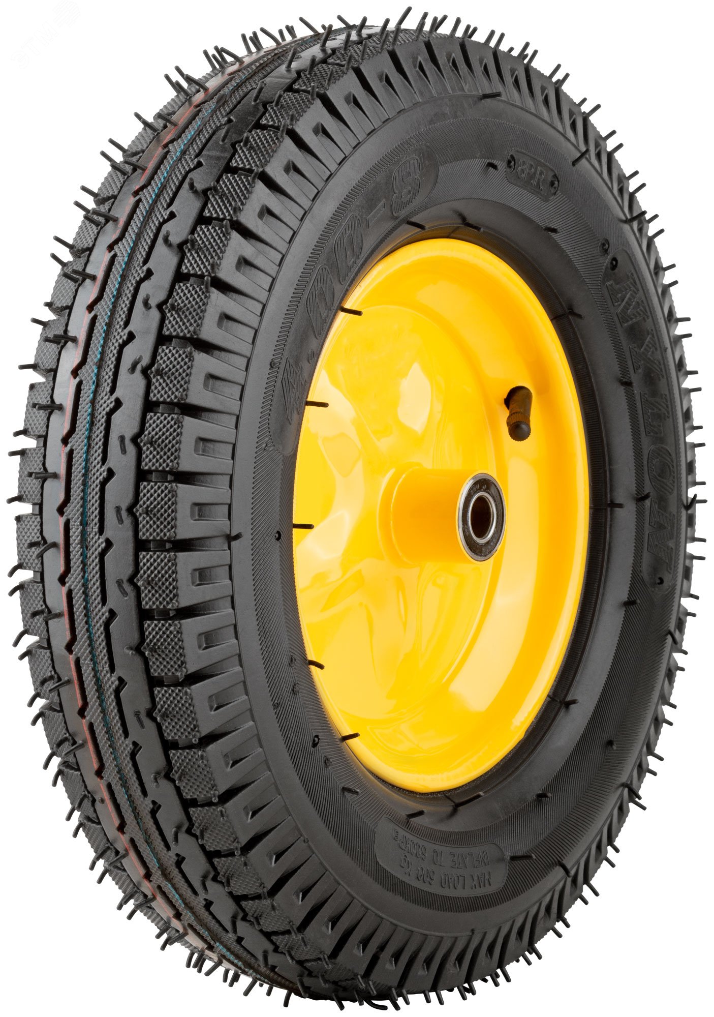 Изображение товара Колесо запасное с 8-слойной шиной 390х90 мм для тачек 77609 и 77612