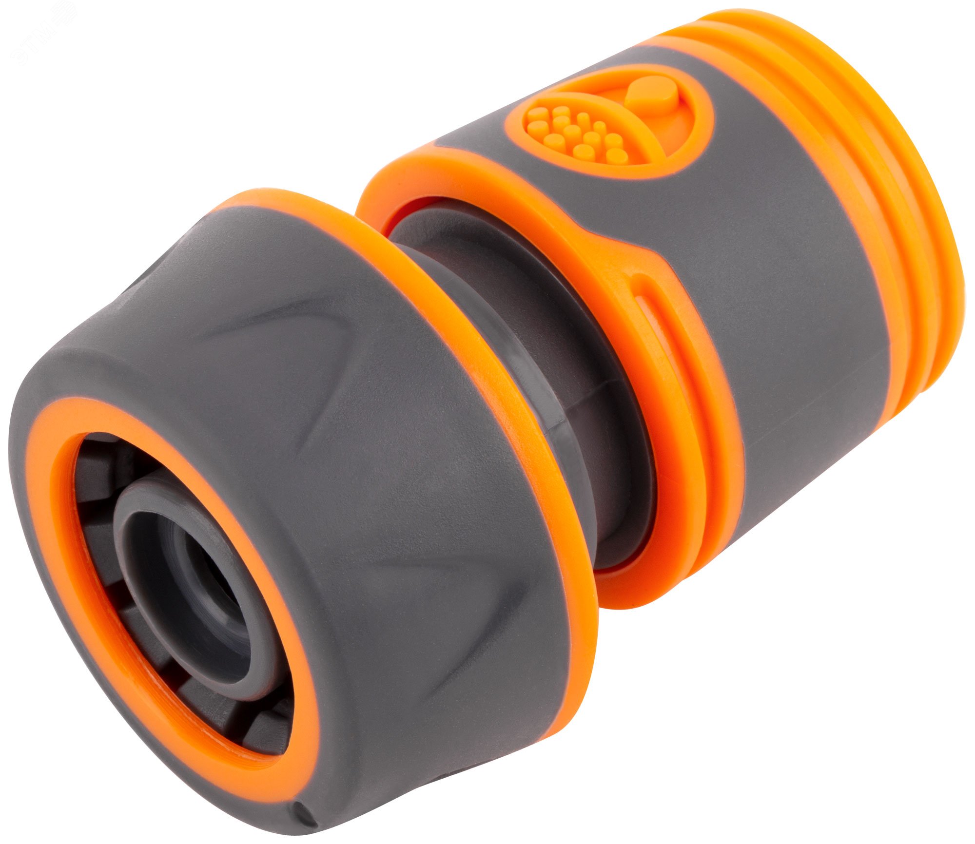 Изображение товара Соединитель двухкомпонентный 3/4'' для поливочных шлангов