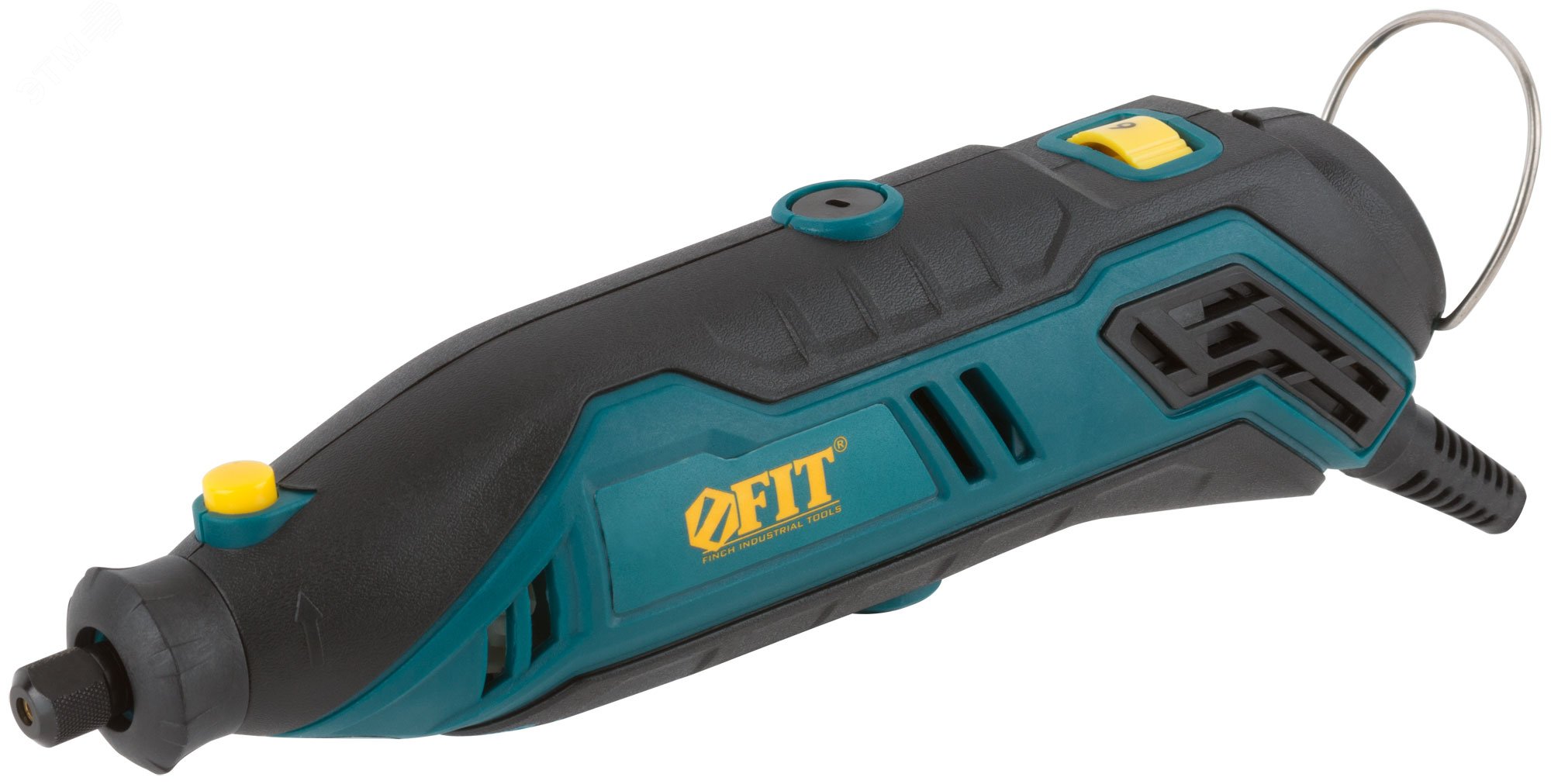 Изображение товара Гравировальная машина 130 Вт, 10000-35000 об/мин, 2.4/3.2 мм, БС щеток, набор насадок 210 шт, кейс (шт)