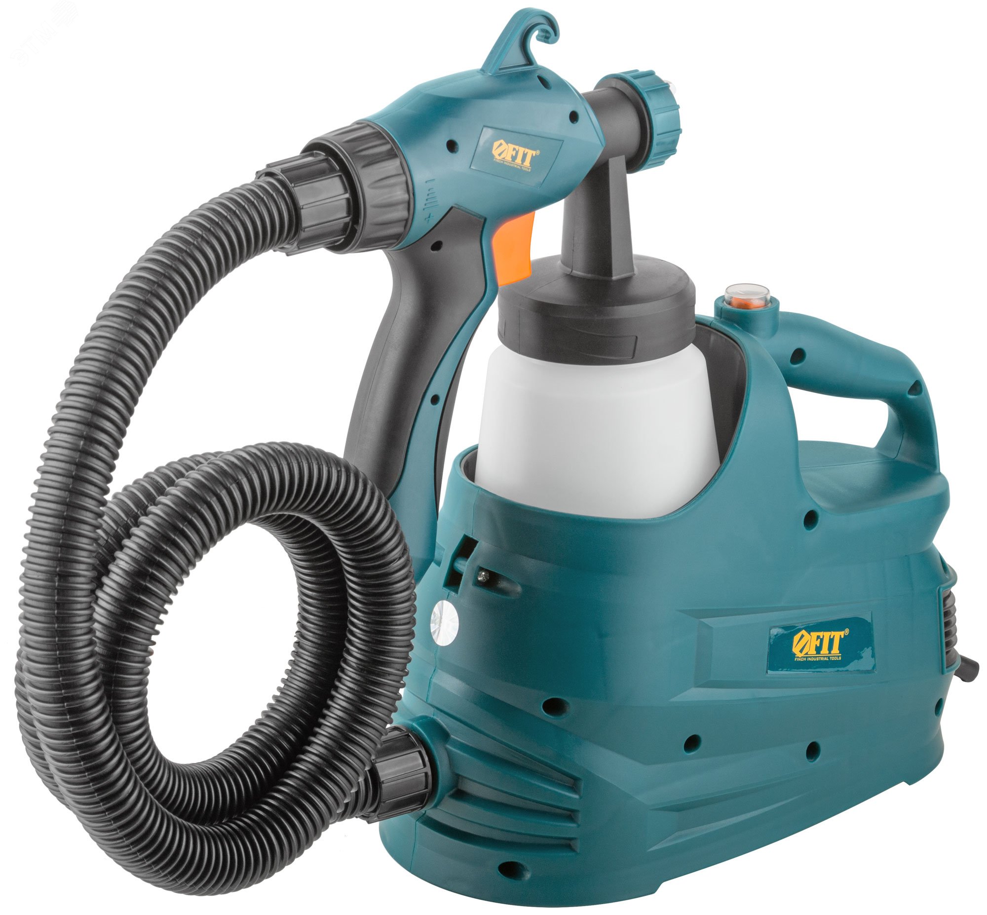 Изображение товара Электрический распылитель FIT IT 650 Вт HVLP для покраски и лакировки, объем 800 мл