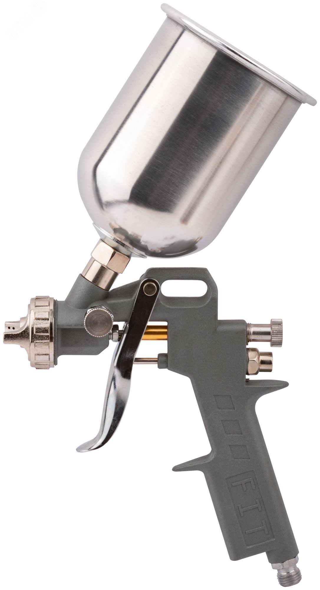 Изображение товара Пневматический краскопульт FIT HP для водоэмульсионных и эмалевых красок 600 мл