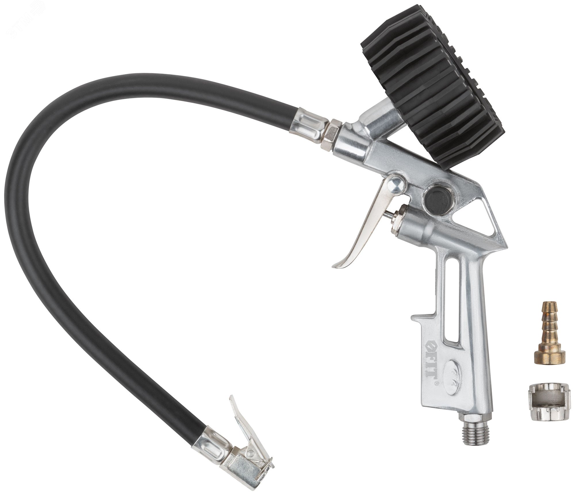 Изображение товара Пистолет с манометром FIT DIY для контроля давления воздуха высокого давления