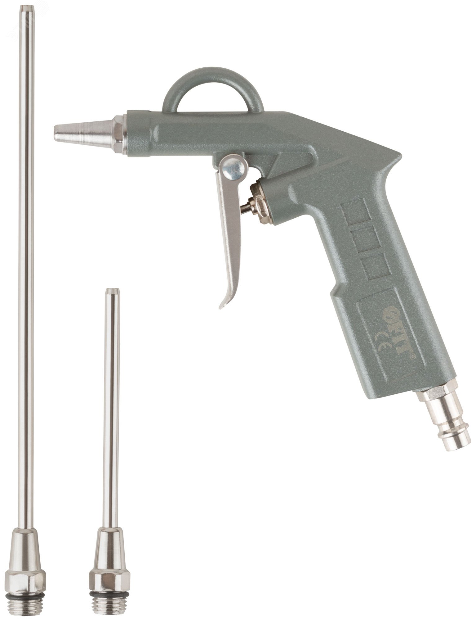 Изображение товара Пистолет продувочный с набором насадок, быстросъемное соединение (шт)