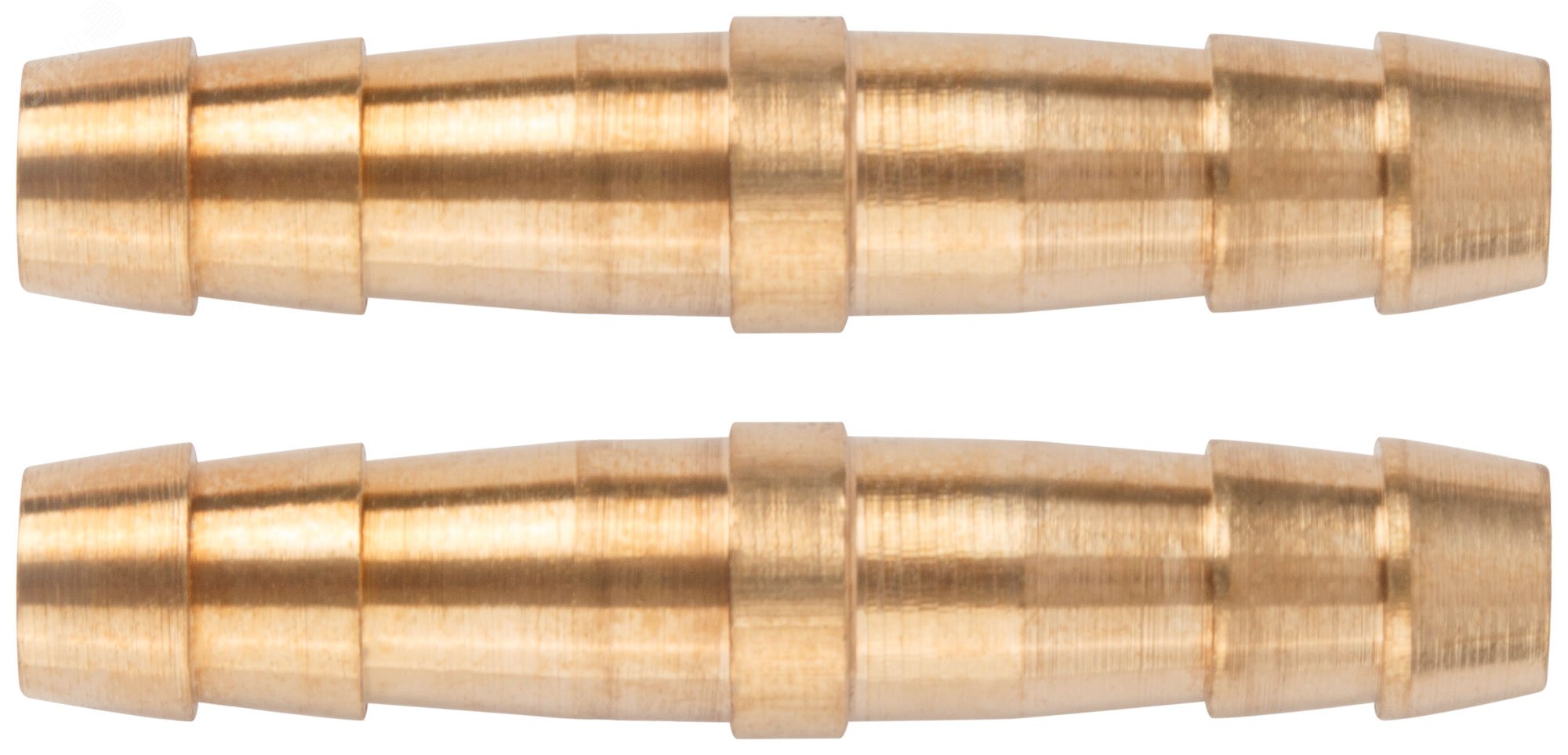 Изображение товара Адаптер быстросъемный елочка 8 мм 2 шт латунь easy connect