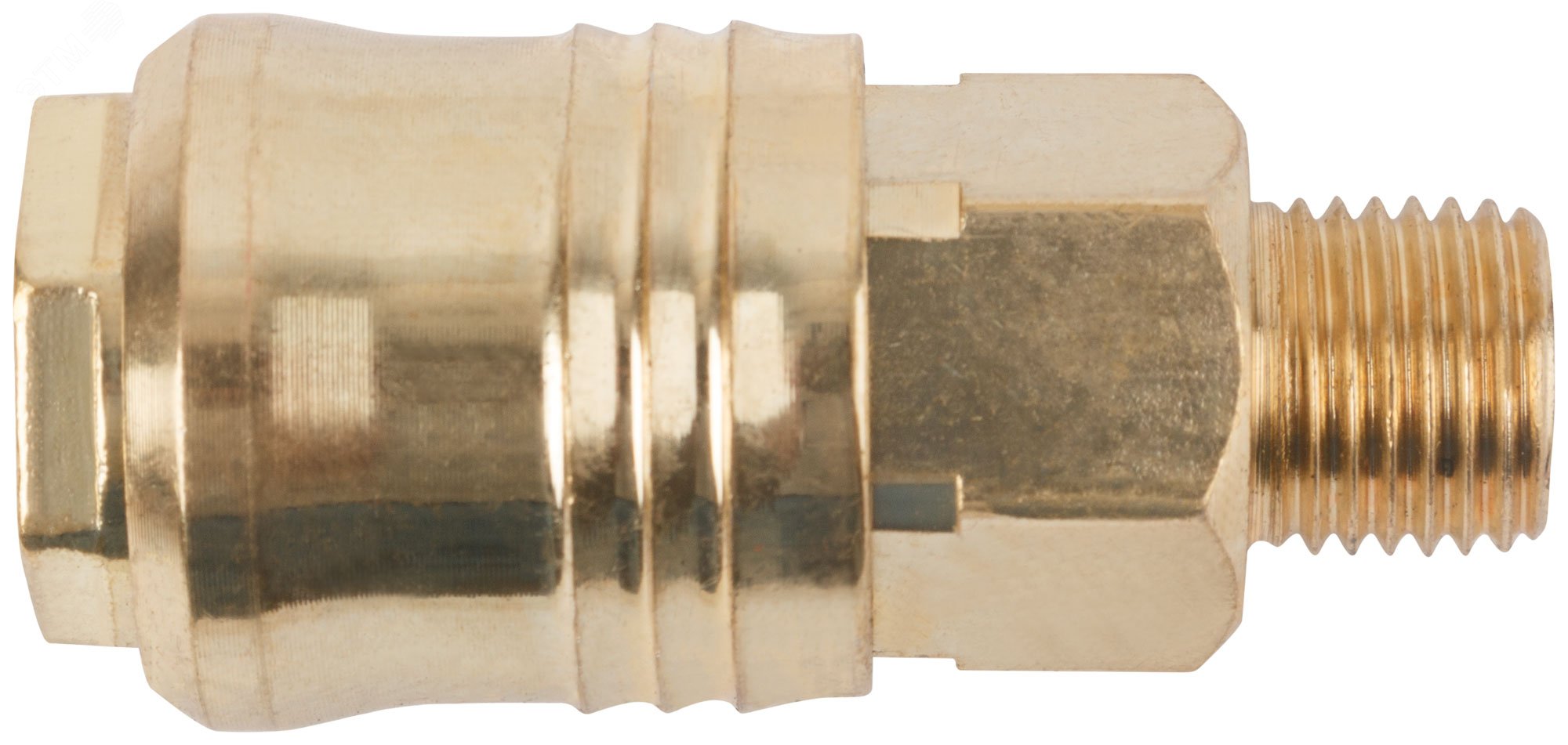 Изображение товара Адаптер быстросъемный универсальный 1/4 резьбовой латунь FIT