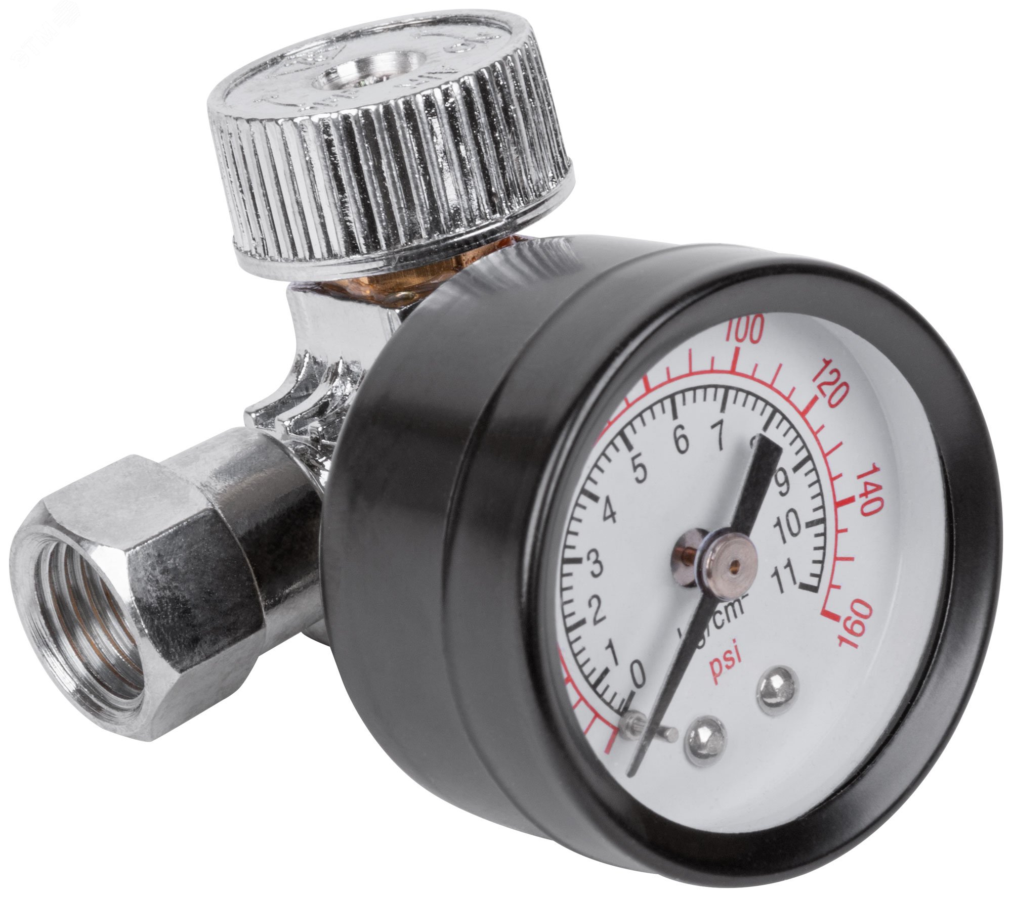 Изображение товара Регулятор подачи воздуха с манометром (шт)