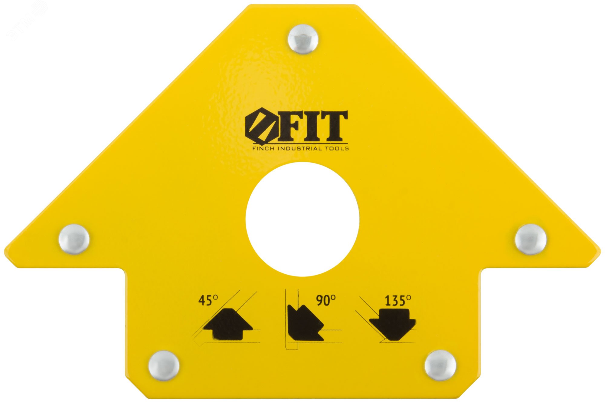 Изображение товара Угольник для сварки магнитный, тип ''стрелка'', усилие до 23 кг (шт)