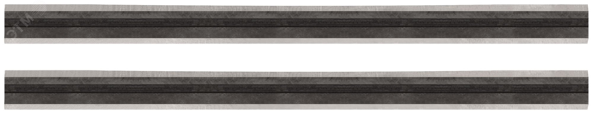 Изображение товара Ножи для рубанка электрического двусторонние, HSS сталь, набор 2 шт., 82х5,5 мм (шт)