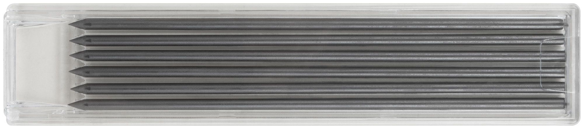 Грифели сменные для карандаша строительного, черные, 6 шт.