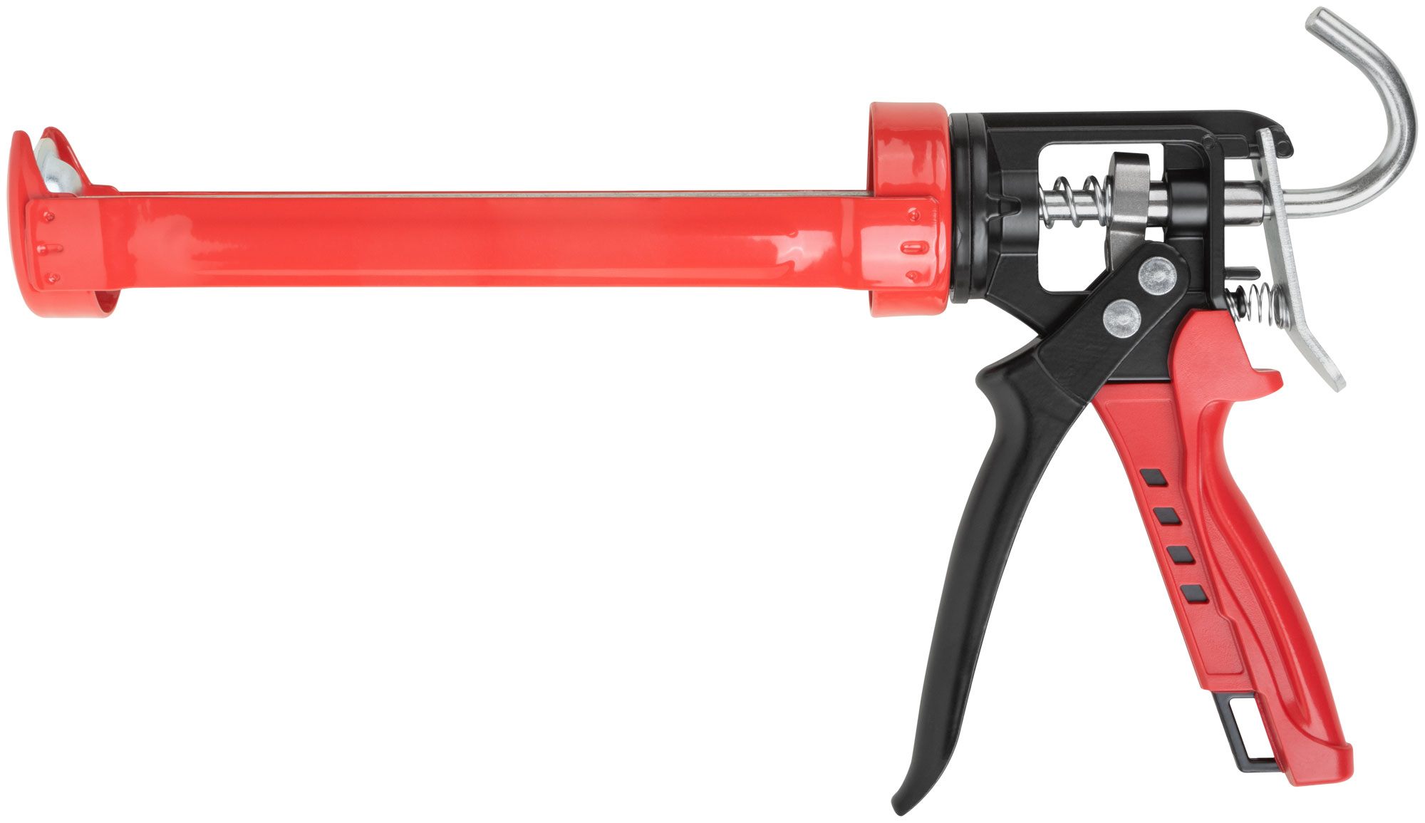 Пистолет для герметика 225 мм полукорпусной усиленный, корпус из алюминиевого сплава, Профи