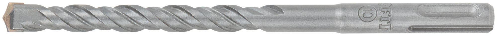Бур по бетону SDS PLUS, Профи, W-образная вставка, двойная спираль, 10 х 160 мм