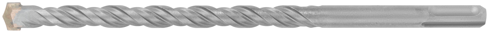 Бур по бетону SDS PLUS, Профи, W-образная вставка, двойная спираль, 12 х 210 мм