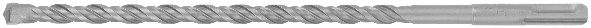 Бур по бетону SDS PLUS, Профи, W-образная вставка, двойная спираль, 10 х 260 мм