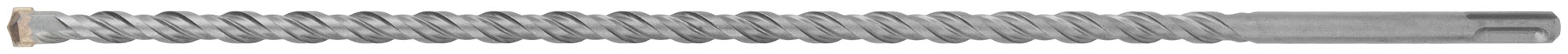 Бур по бетону SDS PLUS, Профи, W-образная вставка, двойная спираль, 12 х 460 мм