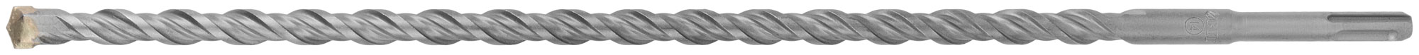 Бур по бетону SDS PLUS, Профи, W-образная вставка, двойная спираль, 14 х 460 мм